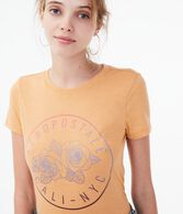 Aero Floral Circle Graphic Tee