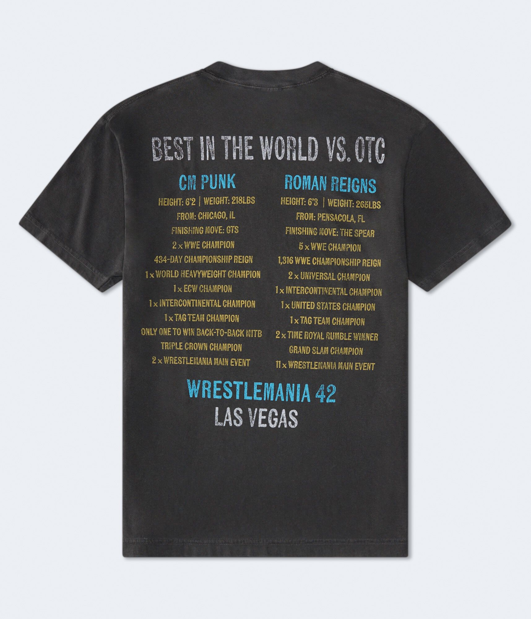 WWE WrestleMania 42 Relaxed Graphic Tee