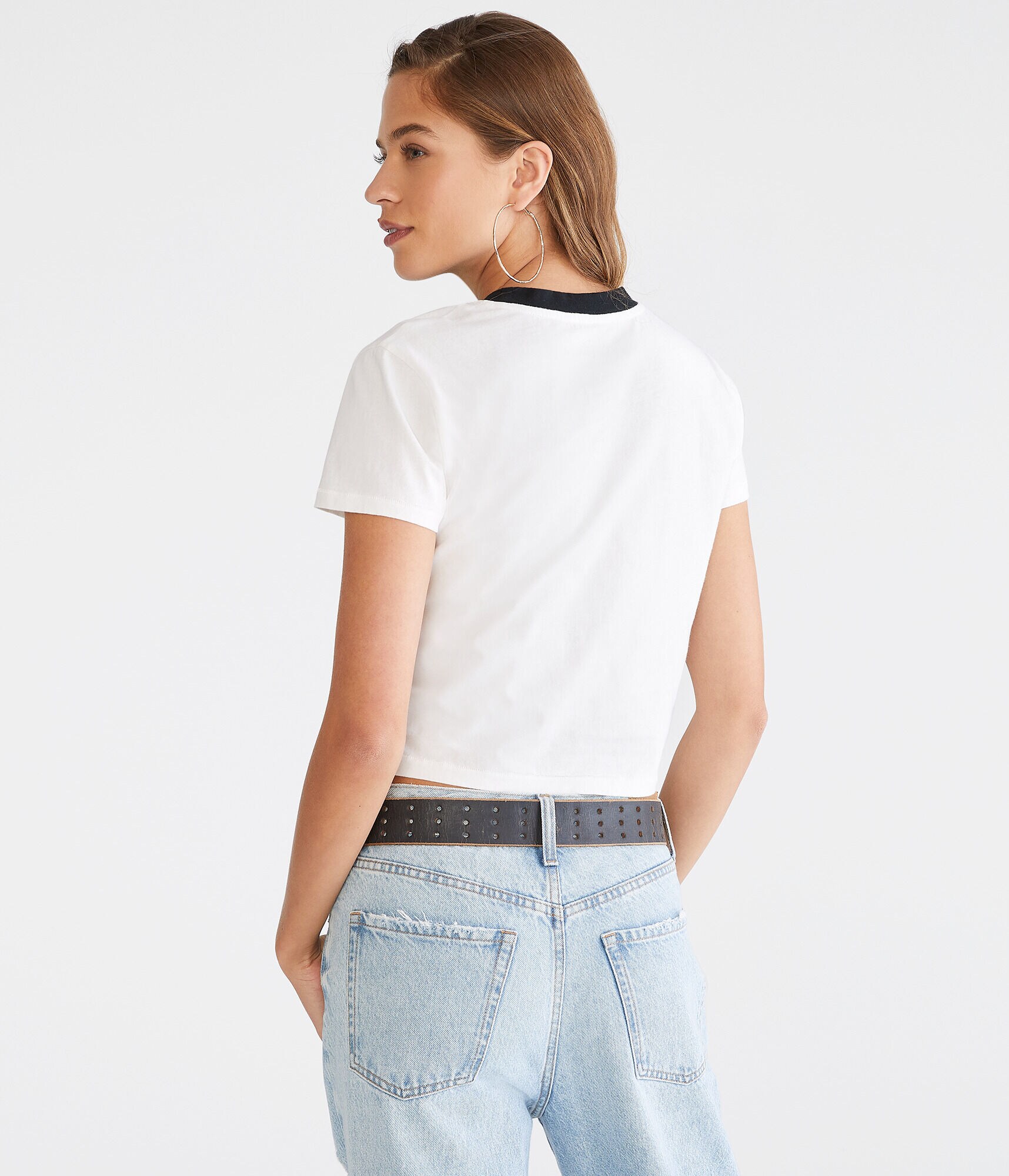 Minions Vintage Fit Ringer Graphic Tee