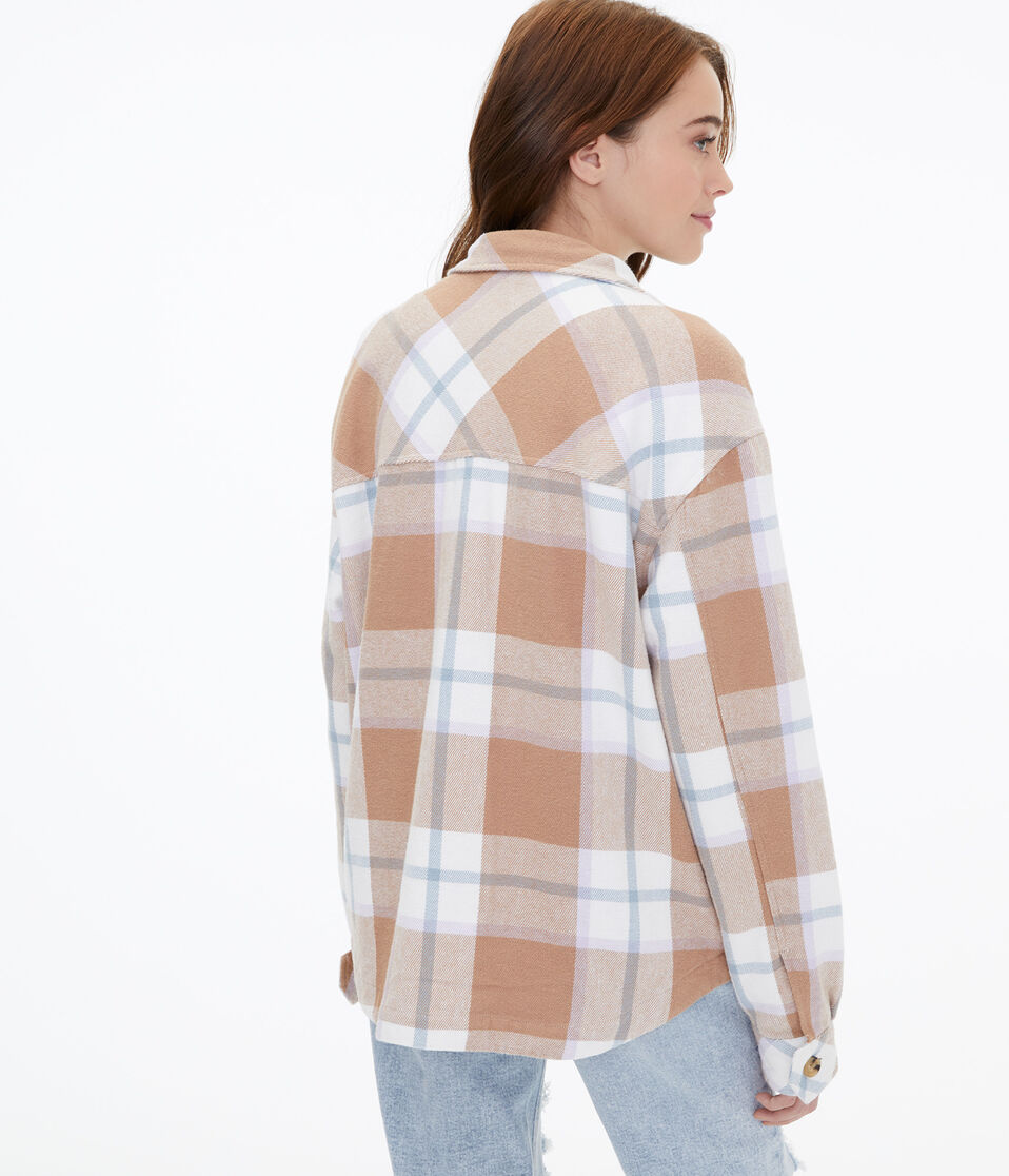 Plaid Flannel Shacket