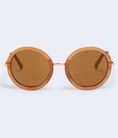 Translucent Round Sunglasses