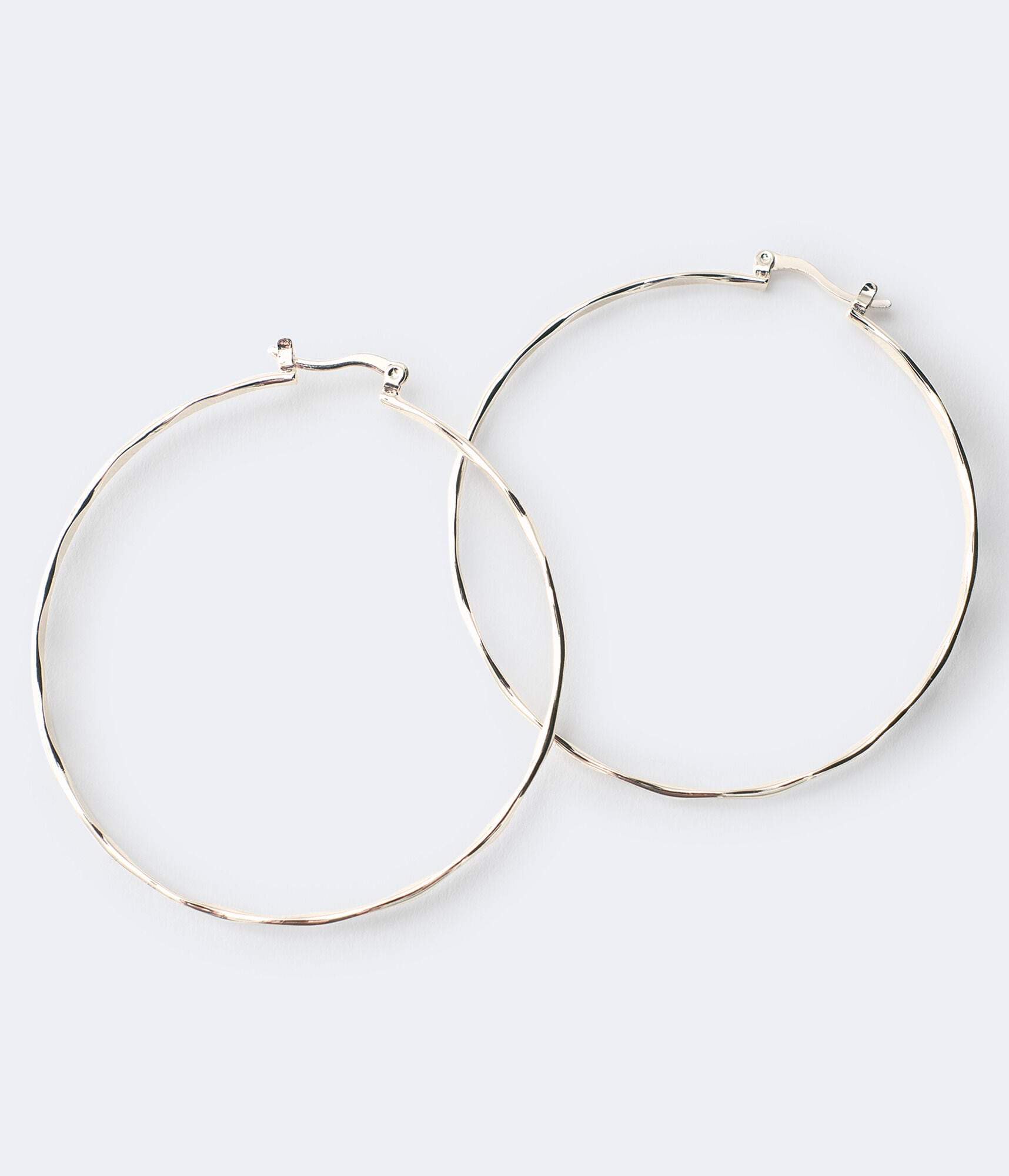 Textured Hoop Earrings