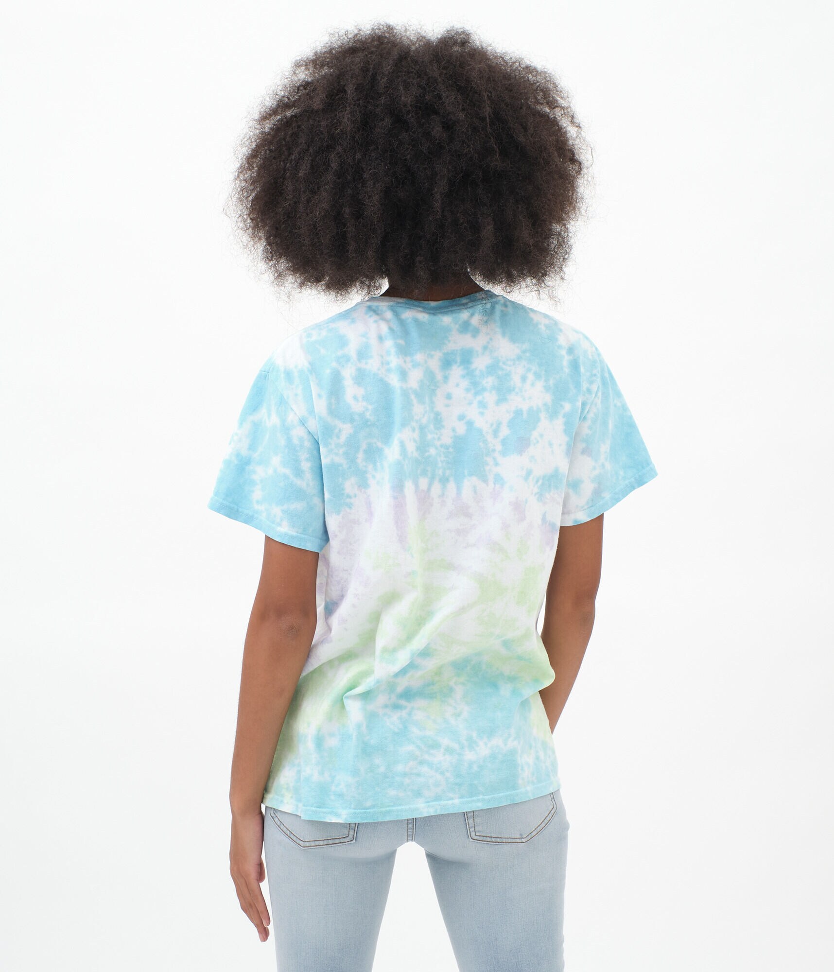 Nickelodeon Girls Of The &amp;#39;90s Tie-Dye Boyfriend Graphic Tee***