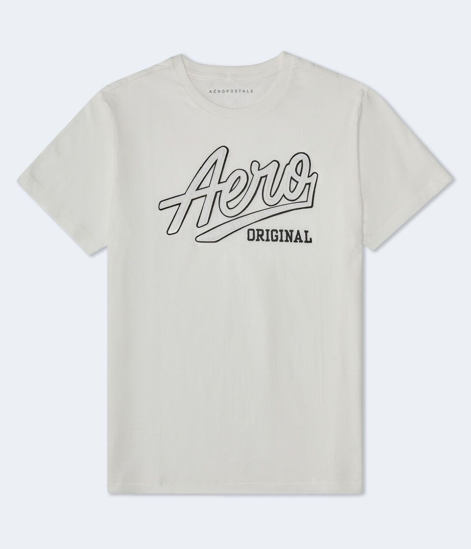 Aeropostale Original Script Appliqué Graphic Tee