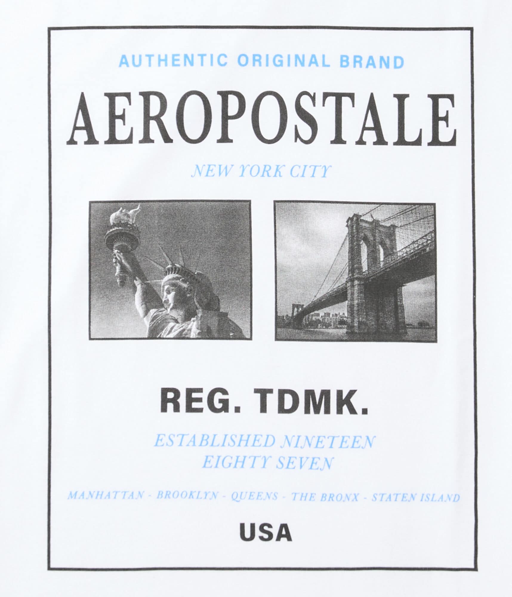 Aeropostale City Scene Graphic Tee