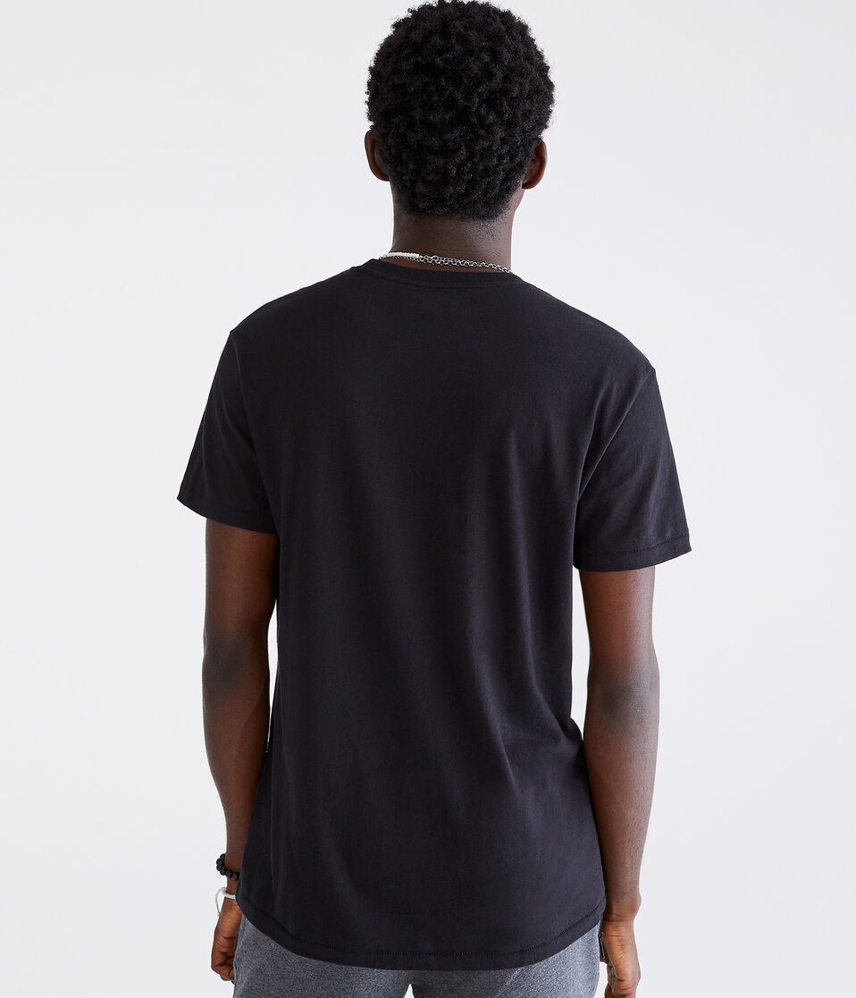 Aeropostale Camo Bear Graphic Tee