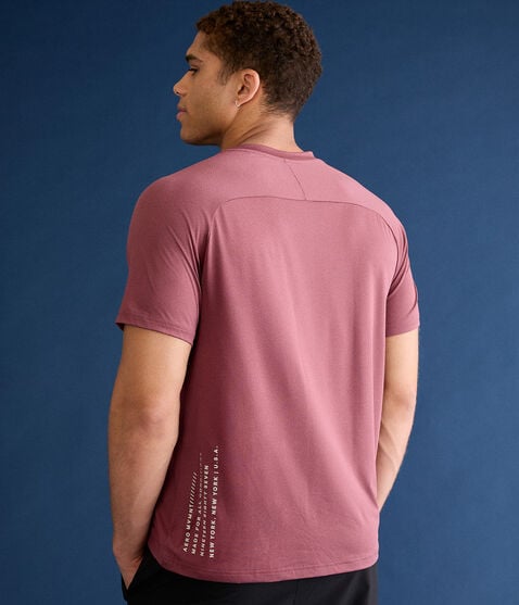 Aero MVMNT Raglan Crew Tee Aero MVMNT Raglan Crew Tee
