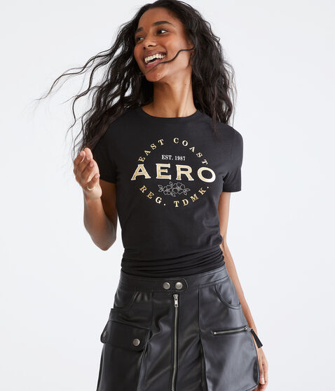 Aero Foil Circle Graphic Tee Aero Foil Circle Graphic Tee