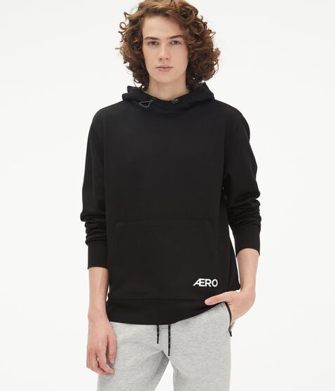 Air Softspun Tech Fleece Pocket Logo Pullover Hoodie