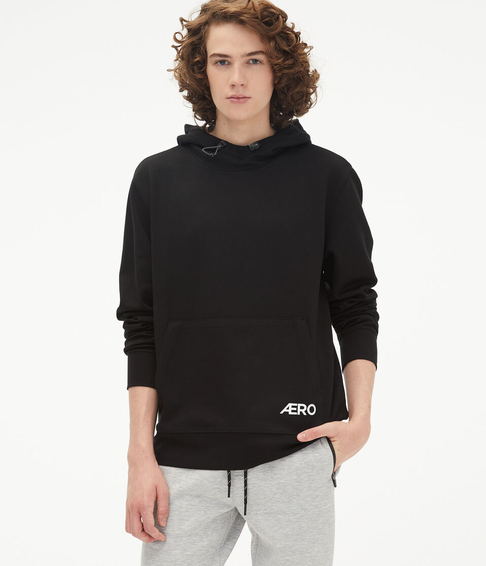 Air Softspun Tech Fleece Pocket Logo Pullover Hoodie