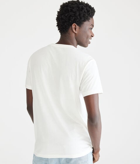 Aeropostale Track Appliqué Graphic Tee Aeropostale Track Appliqué Graphic Tee