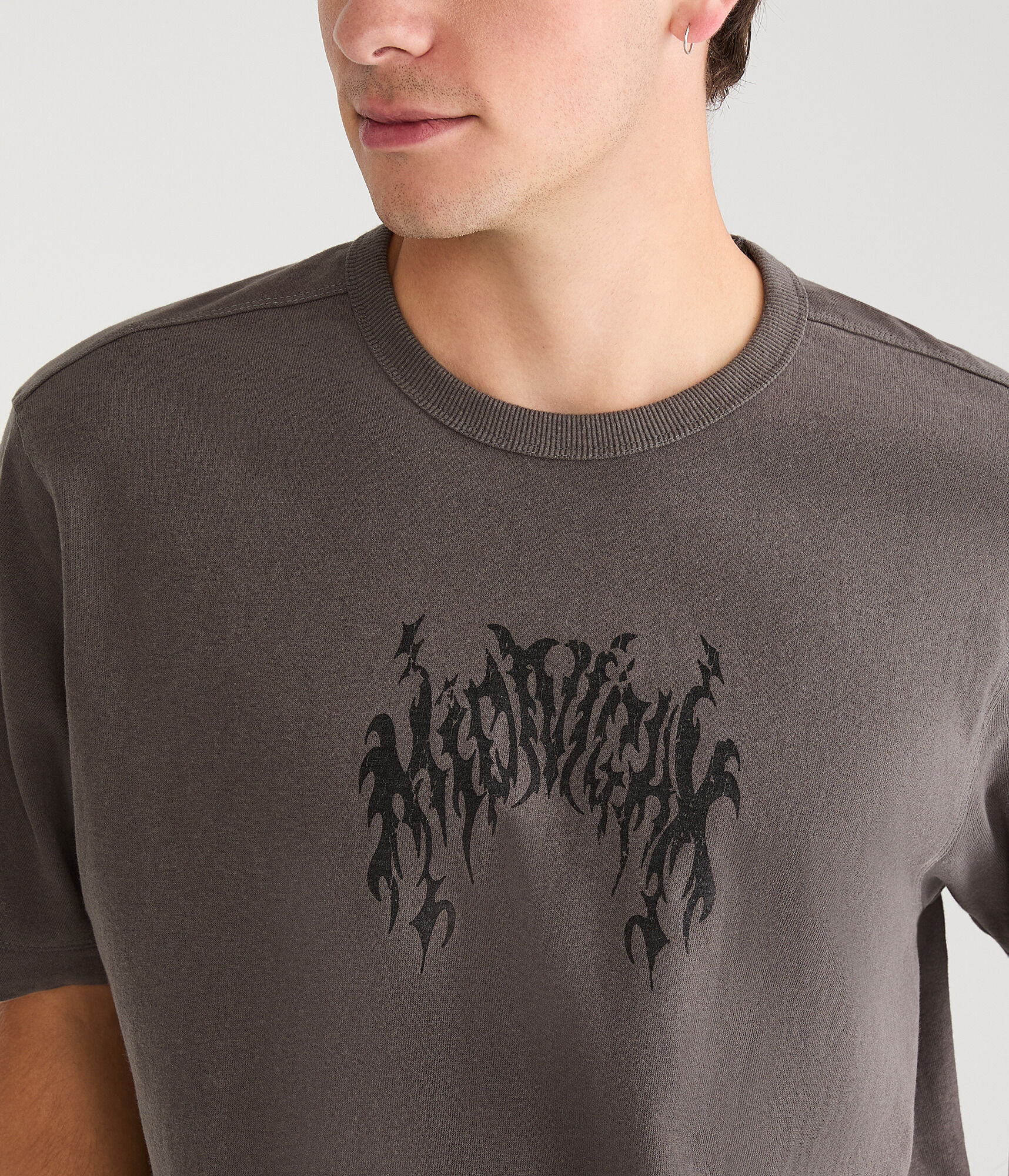 Aeropostale Tribal Tattoo Graphic Tee