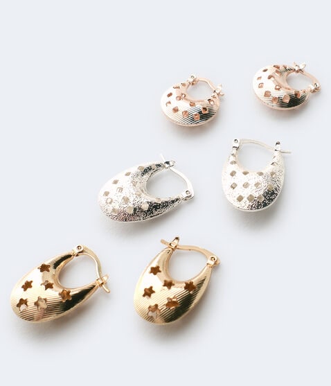 Cutout Earring 3-Pack Cutout Earring 3-Pack