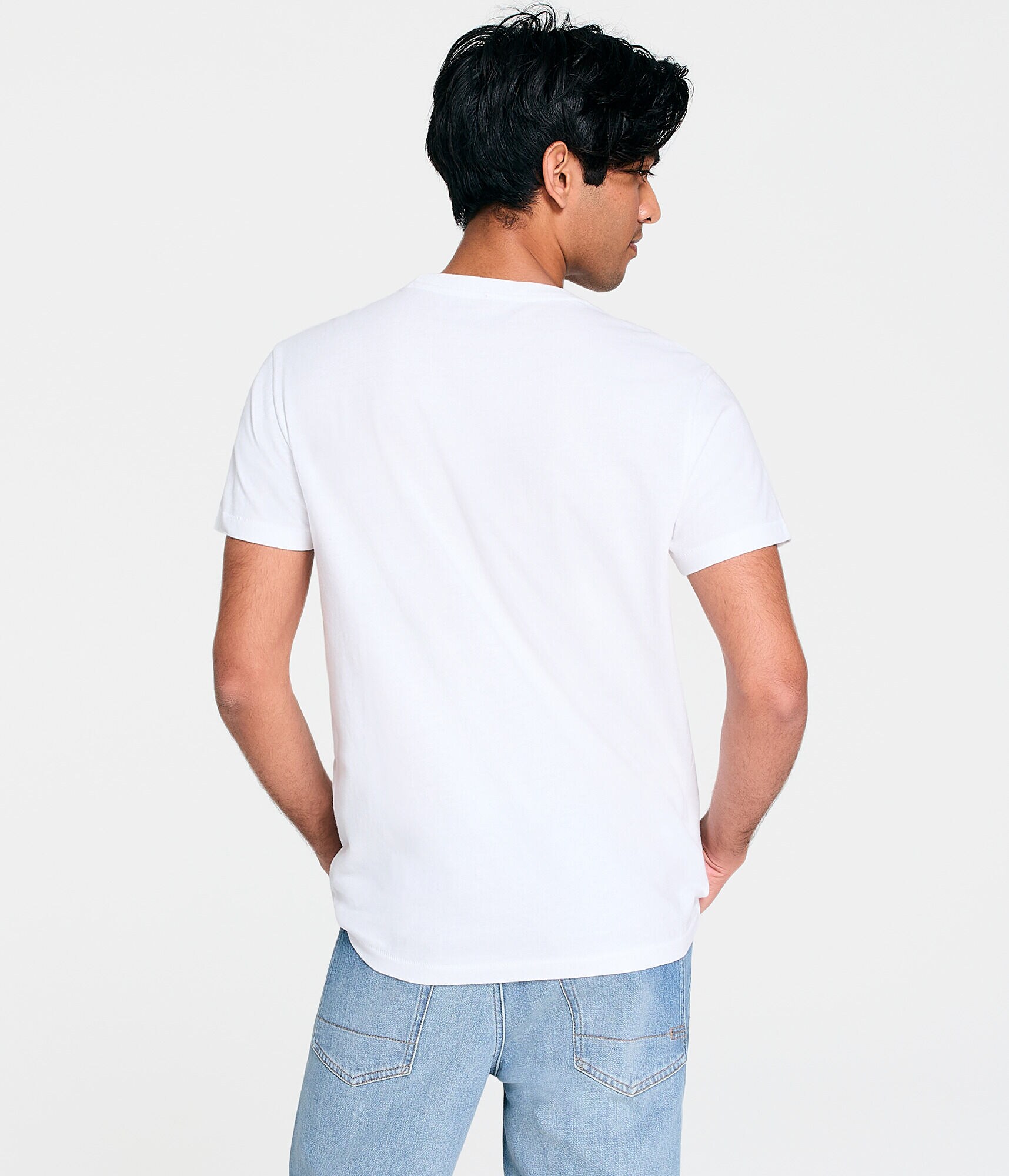 Aero Script Box Logo Graphic Tee