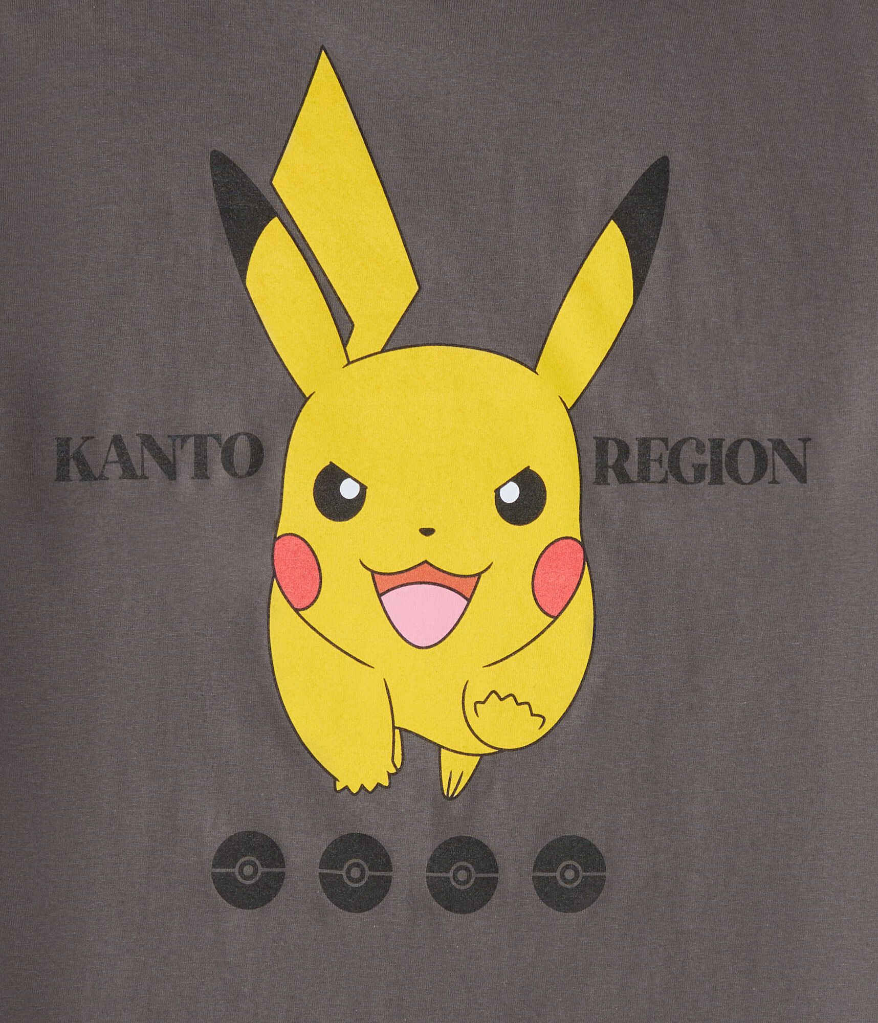 Pikachu Kanto Region Relaxed Graphic Tee