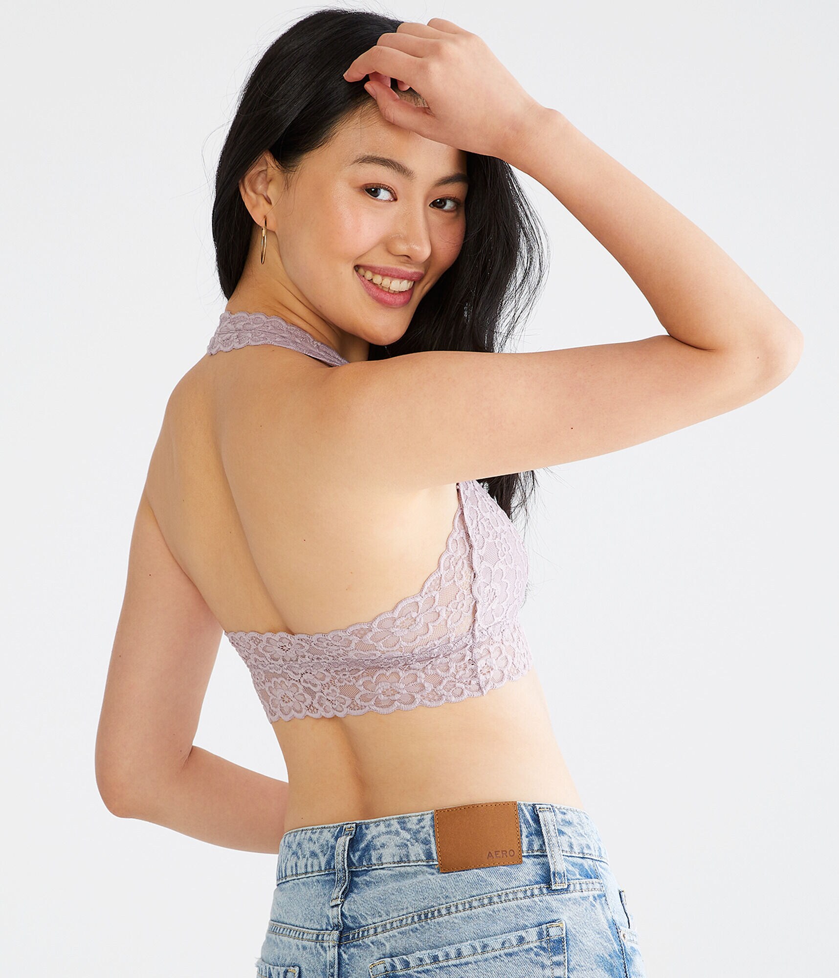 Lace Halter Bralette