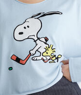 Peanuts® | Aéropostale Snoopy Hockey Off-The-Shoulder Sweater