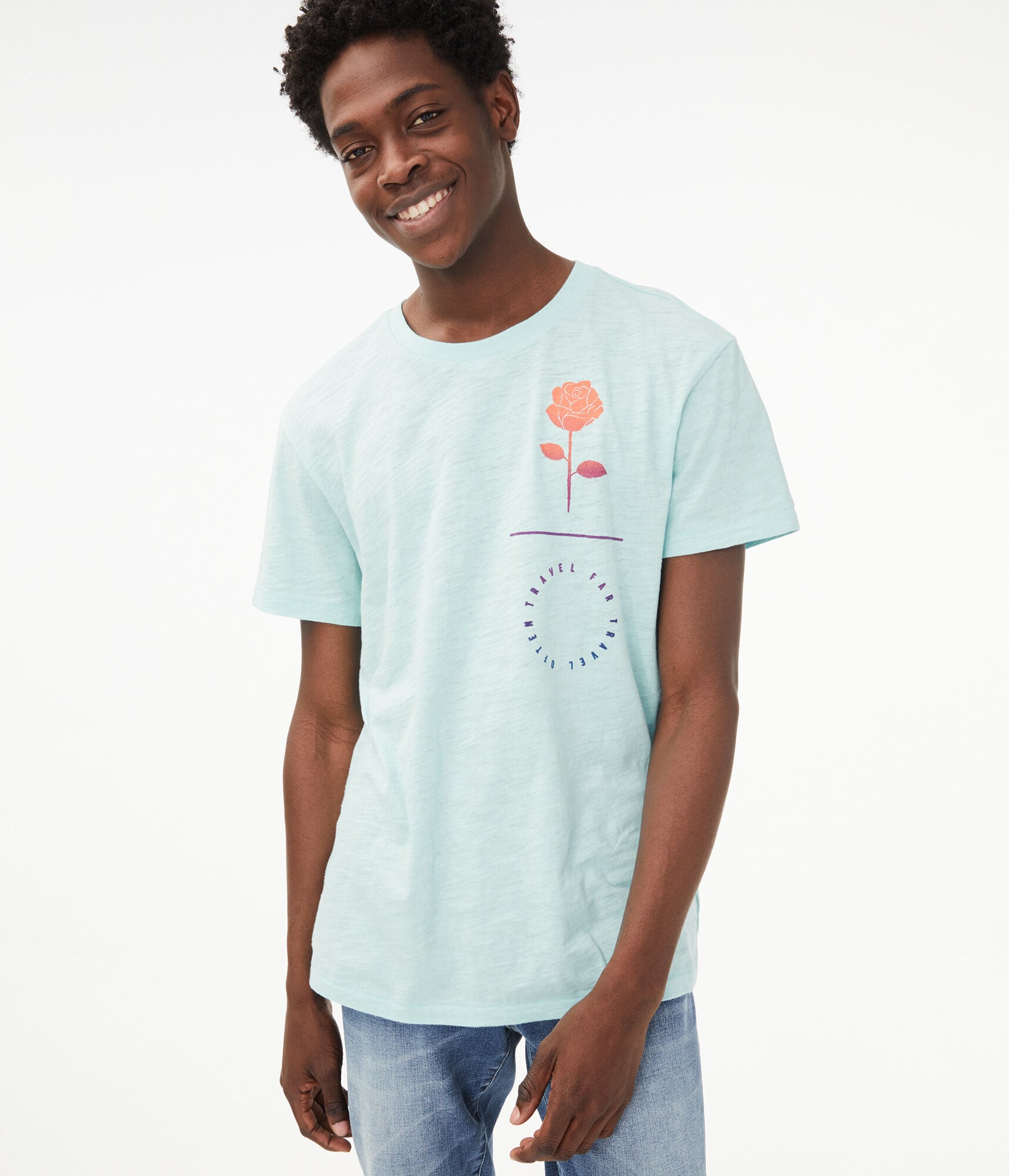 Free State Travel Far Rose Graphic Tee