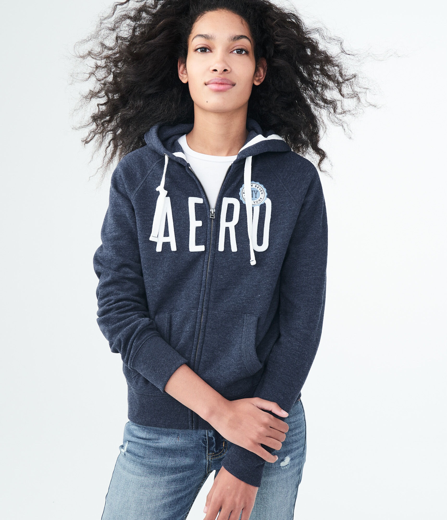 Aero Shield Zip-Front Hoodie