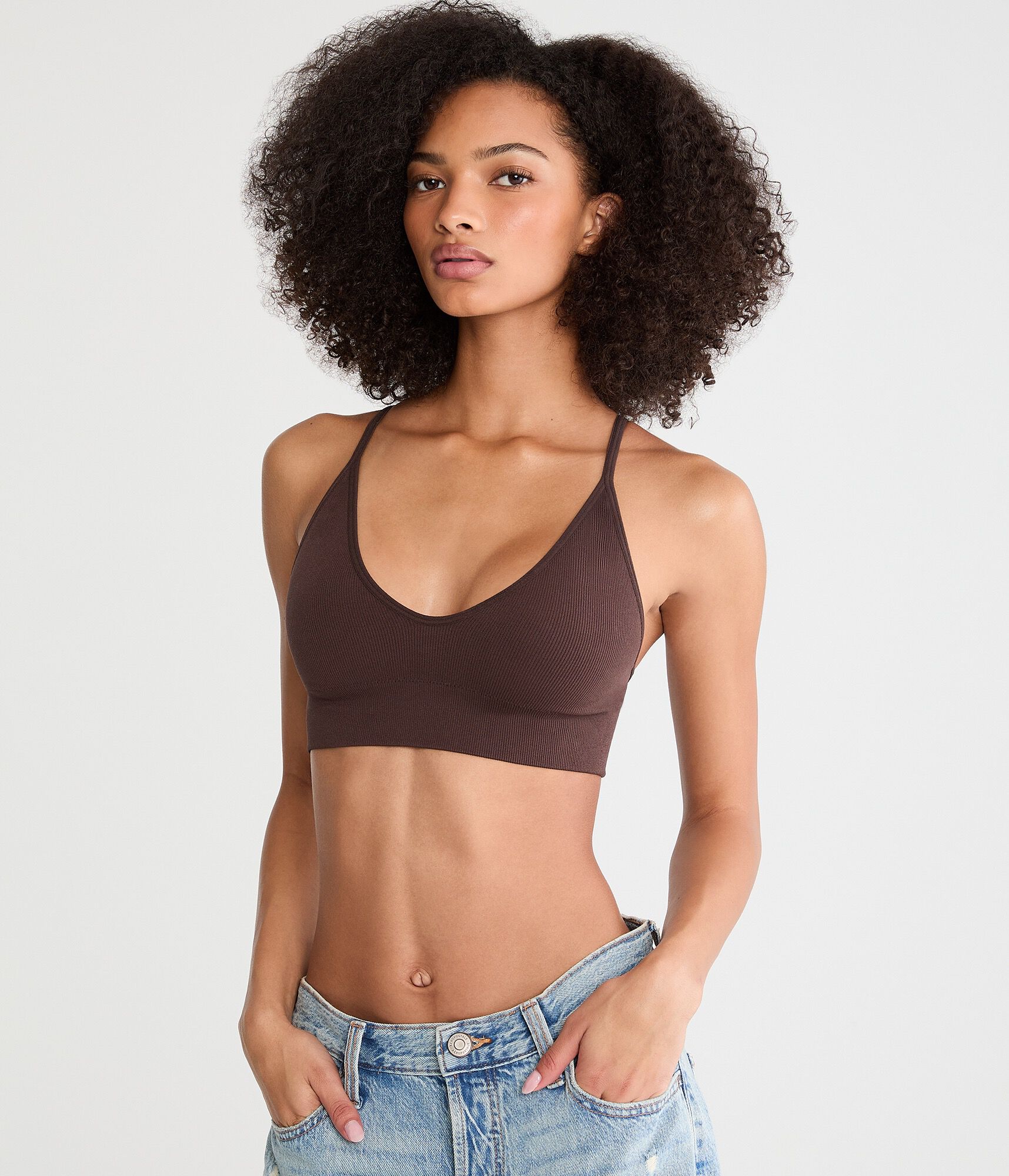 Seamless Convertible Plunge Bralette