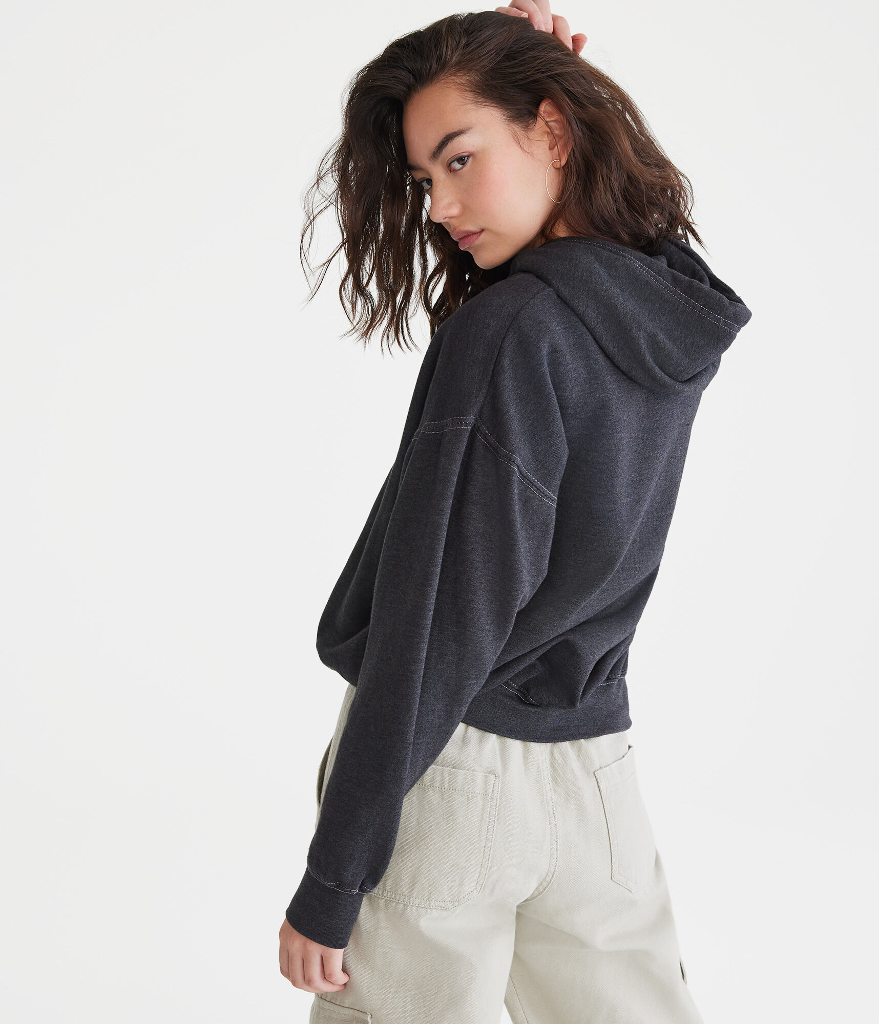 Death Row Records Oversized Pullover Hoodie