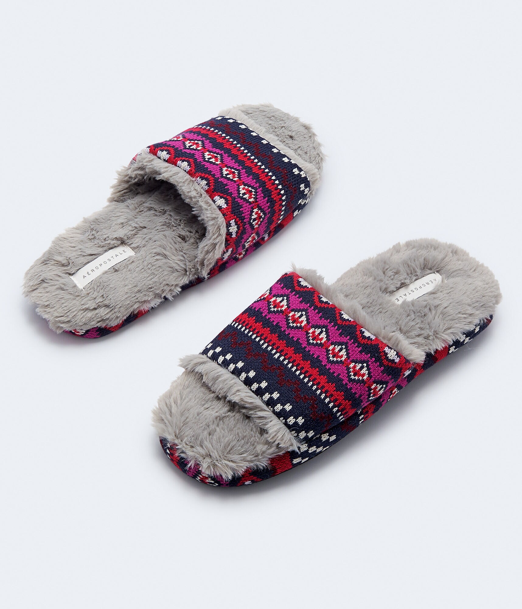 Patterned Slide Slipper