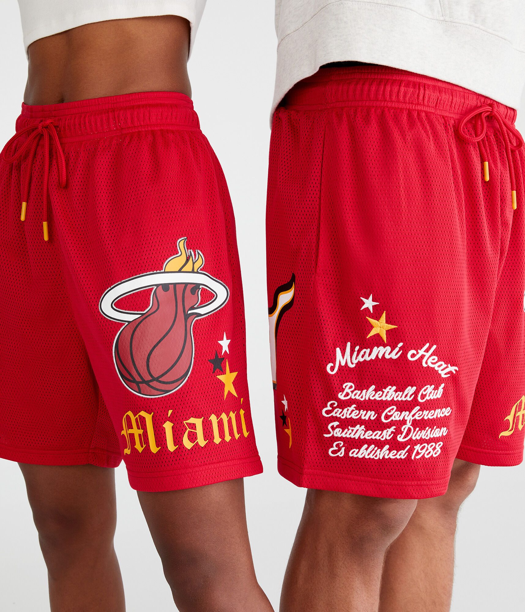 Miami Heat Mesh Shorts 6"