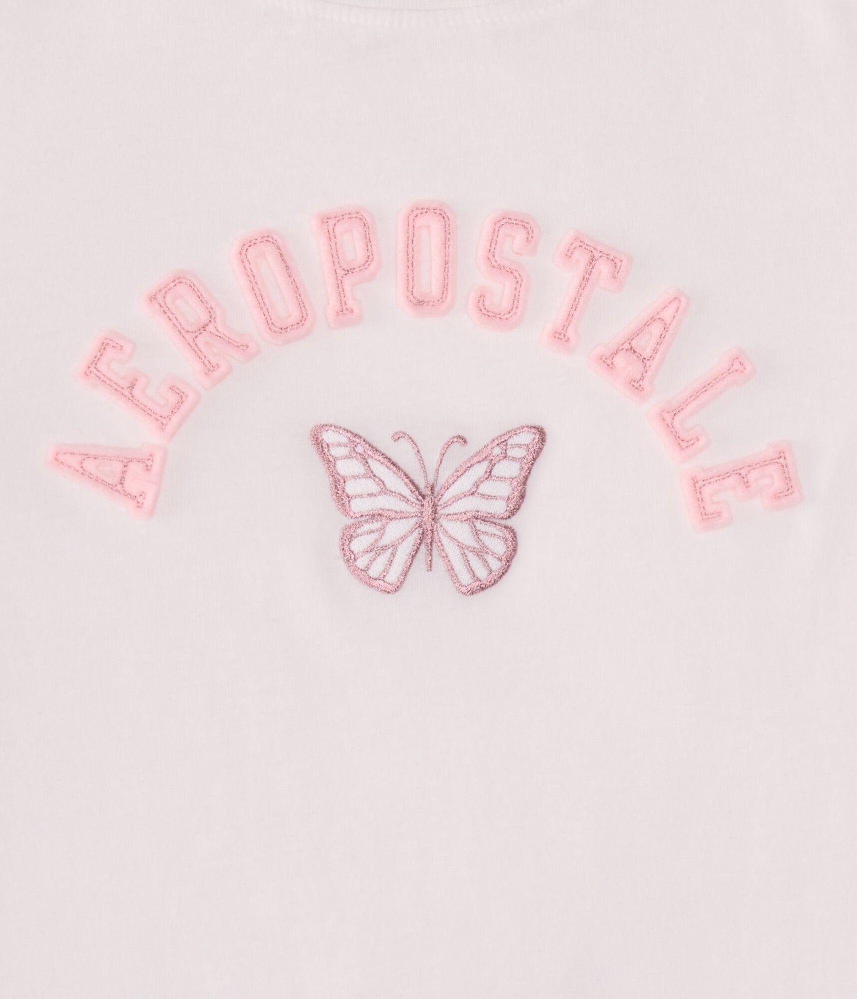 Aero 1987 Butterfly Appliqu&eacute; Graphic Tee