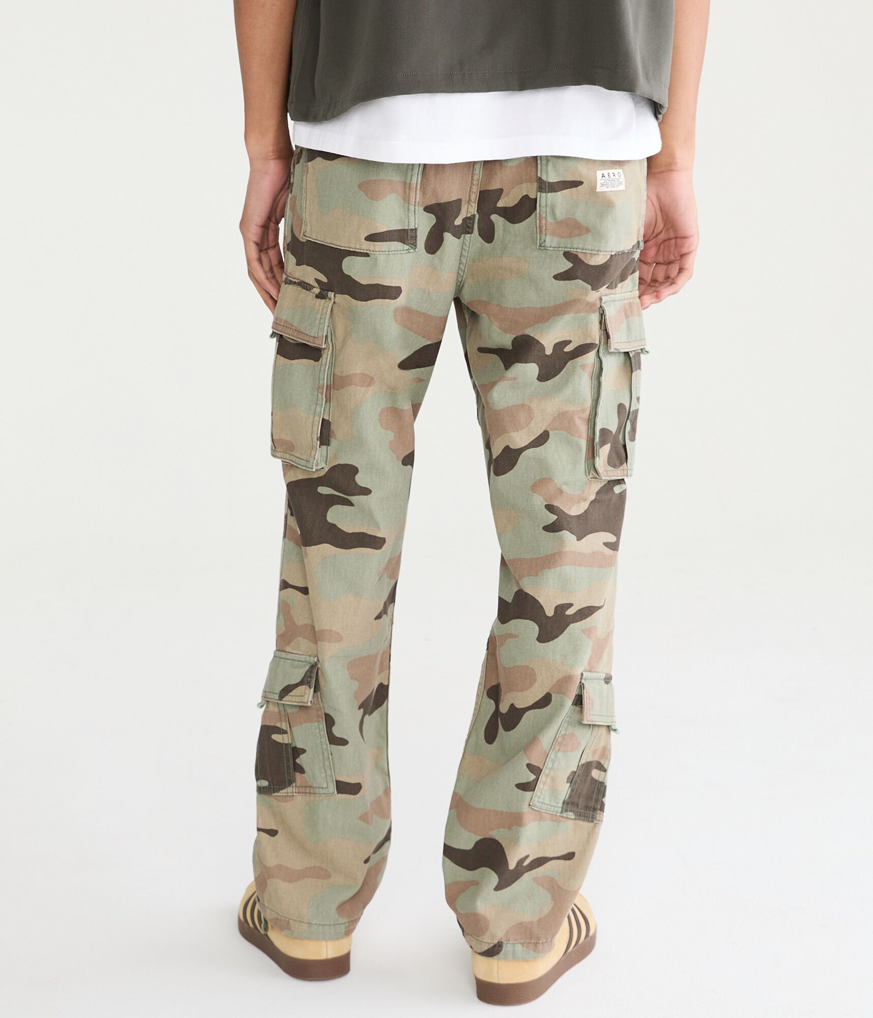 Camo Baggy Cargo Pants