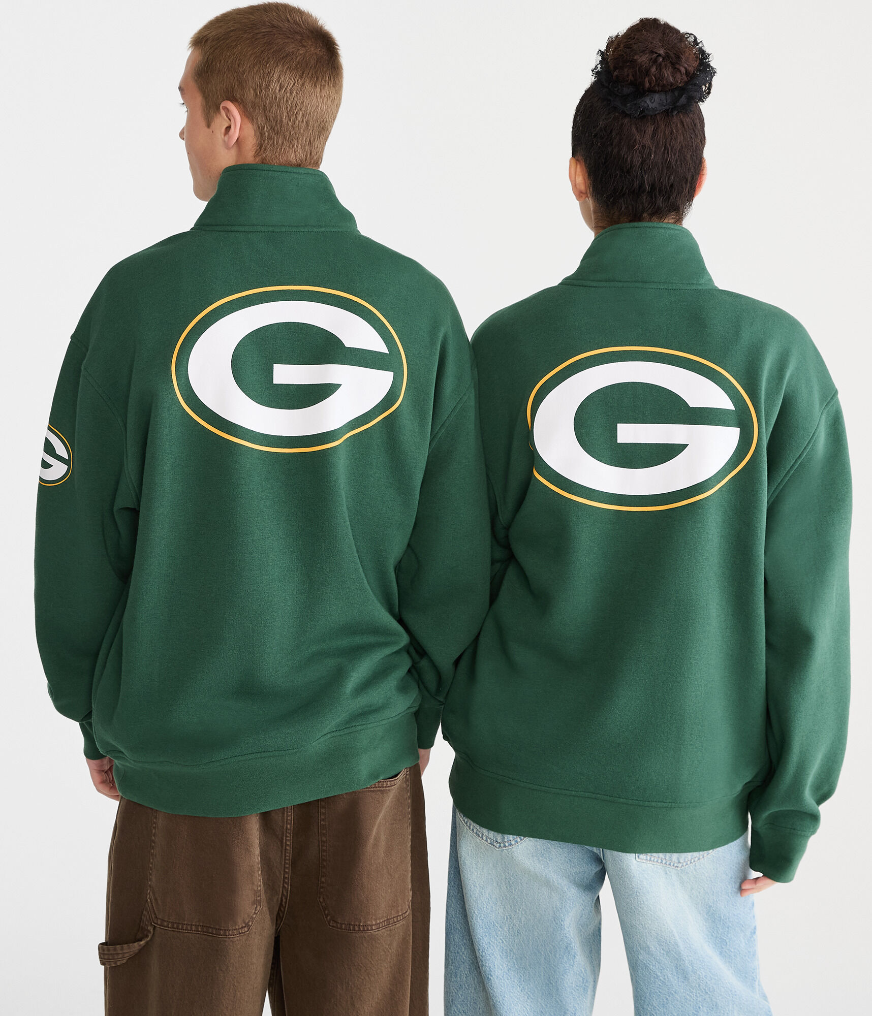 Green Bay Packers Quarter-Zip Sweatshirt