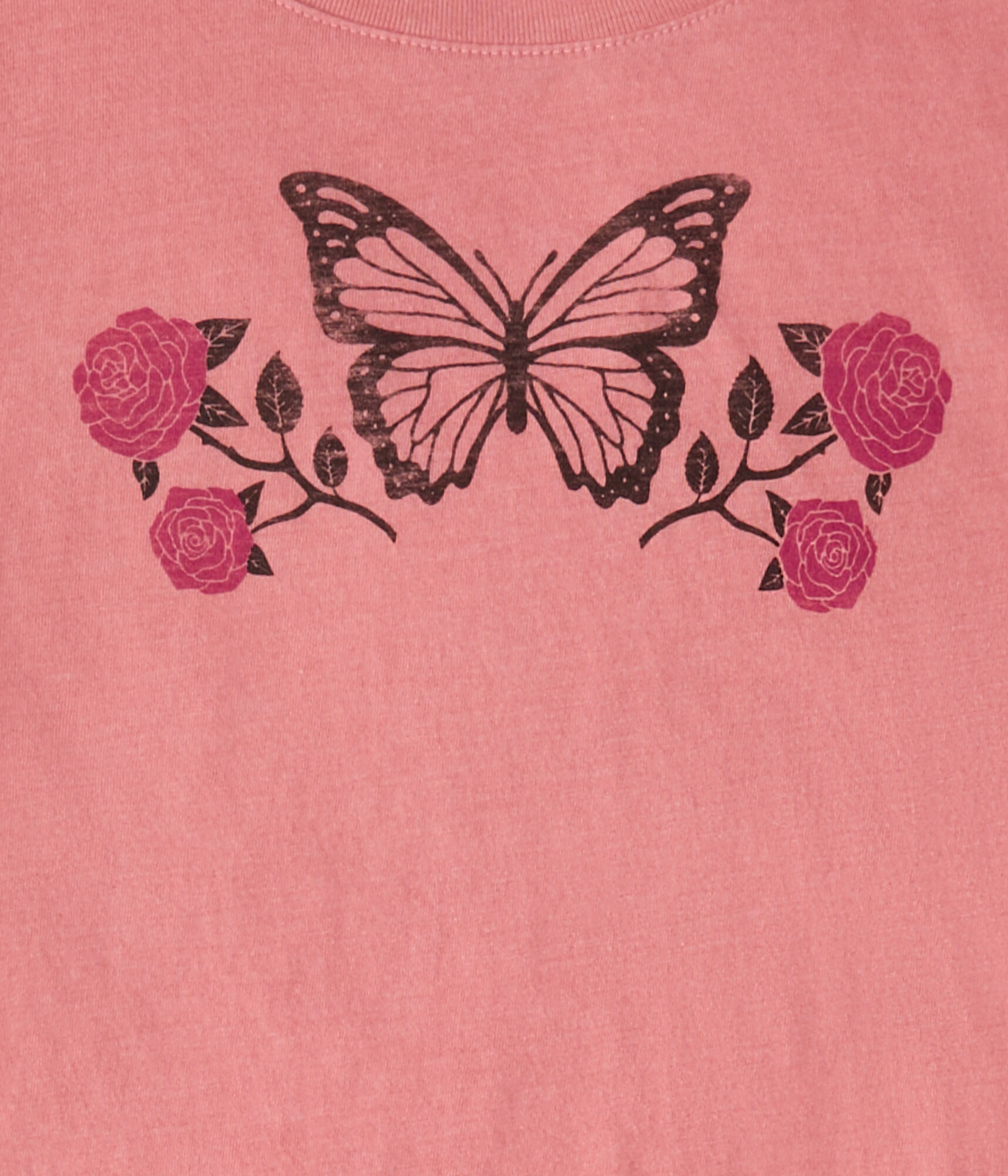 Butterfly Roses Graphic Tee