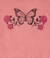 Butterfly Roses Graphic Tee