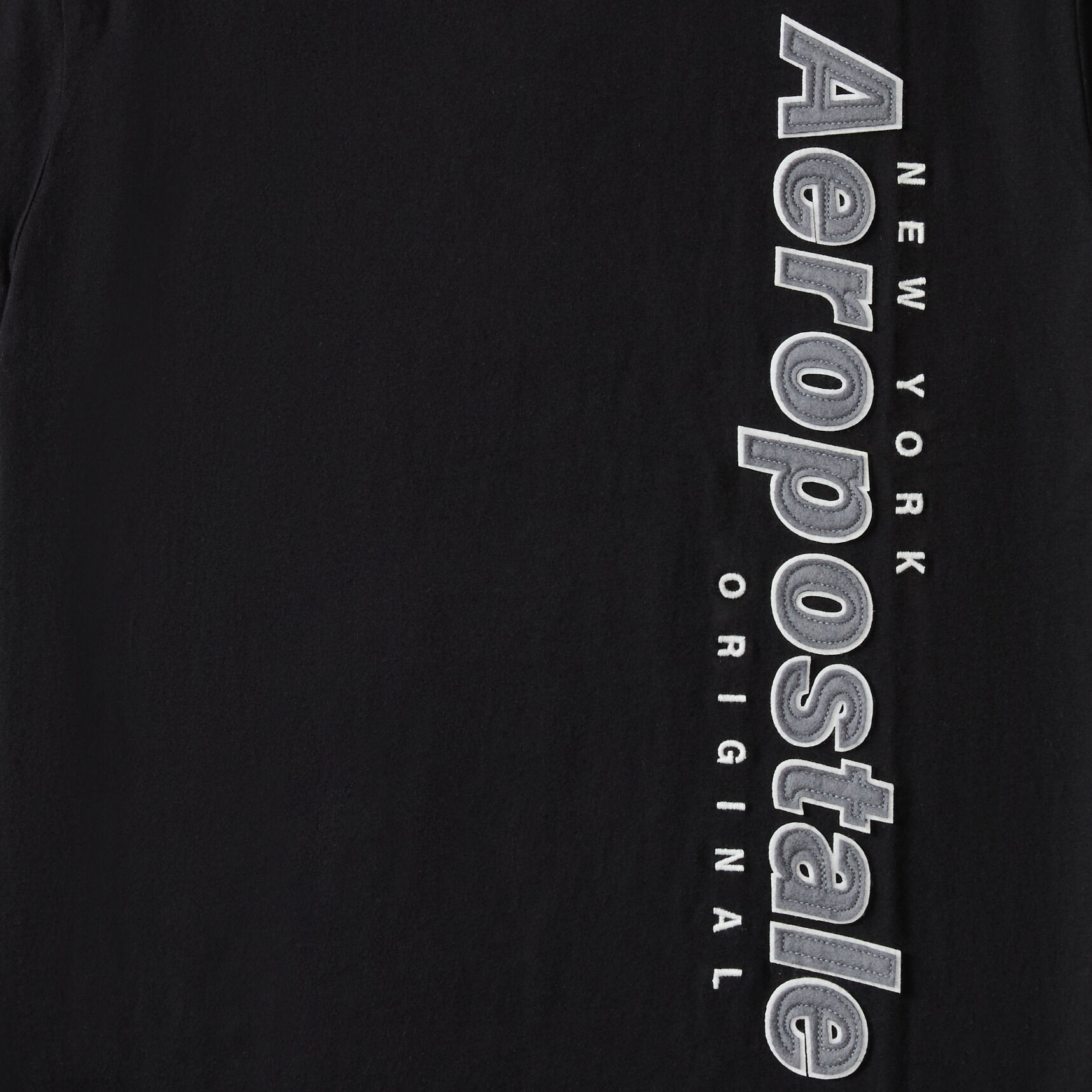 Aeropostale Vertical Appliqu&eacute; Graphic Tee