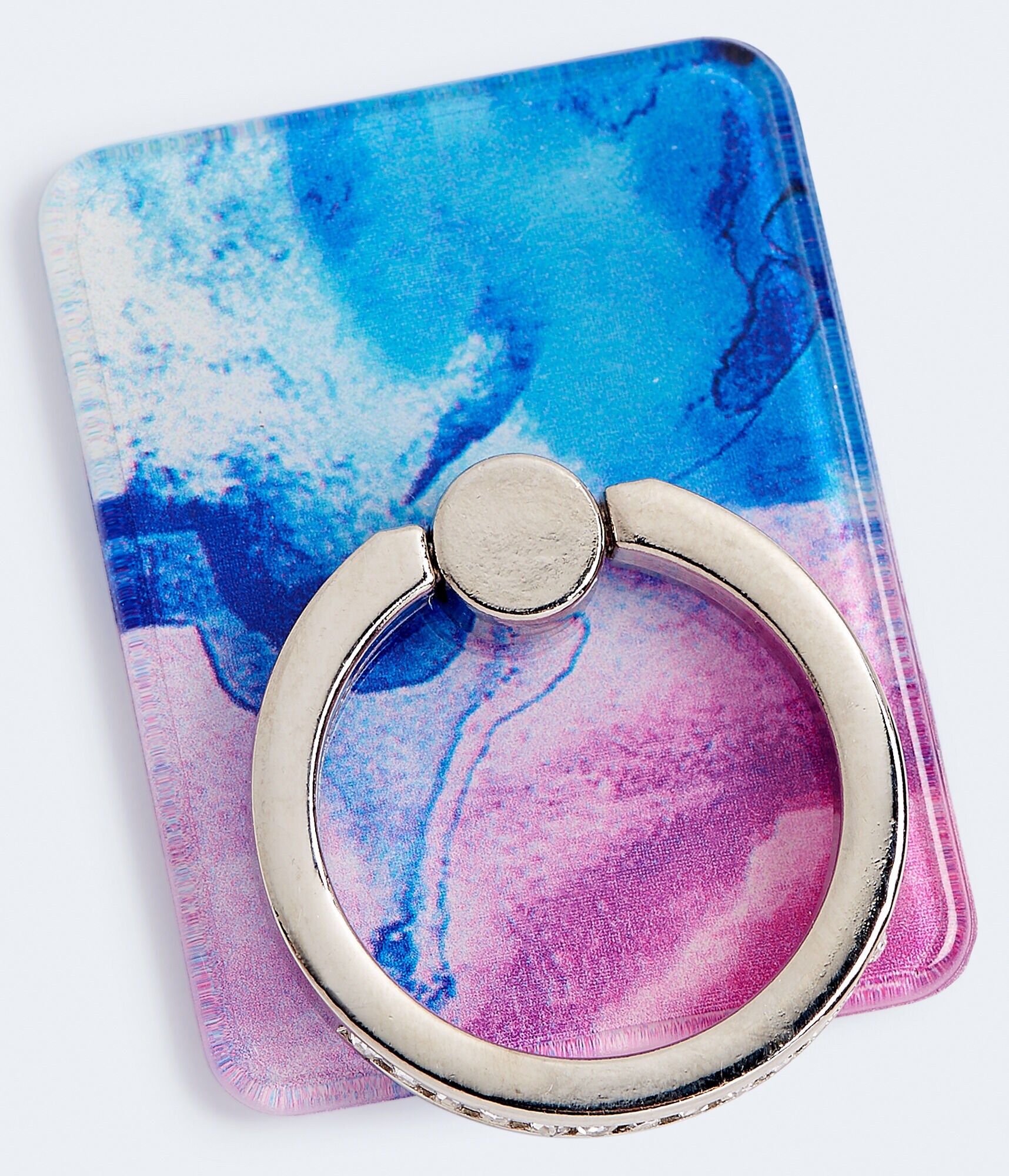 Rhinestone Tie-Dye Smartphone Ring Stand
