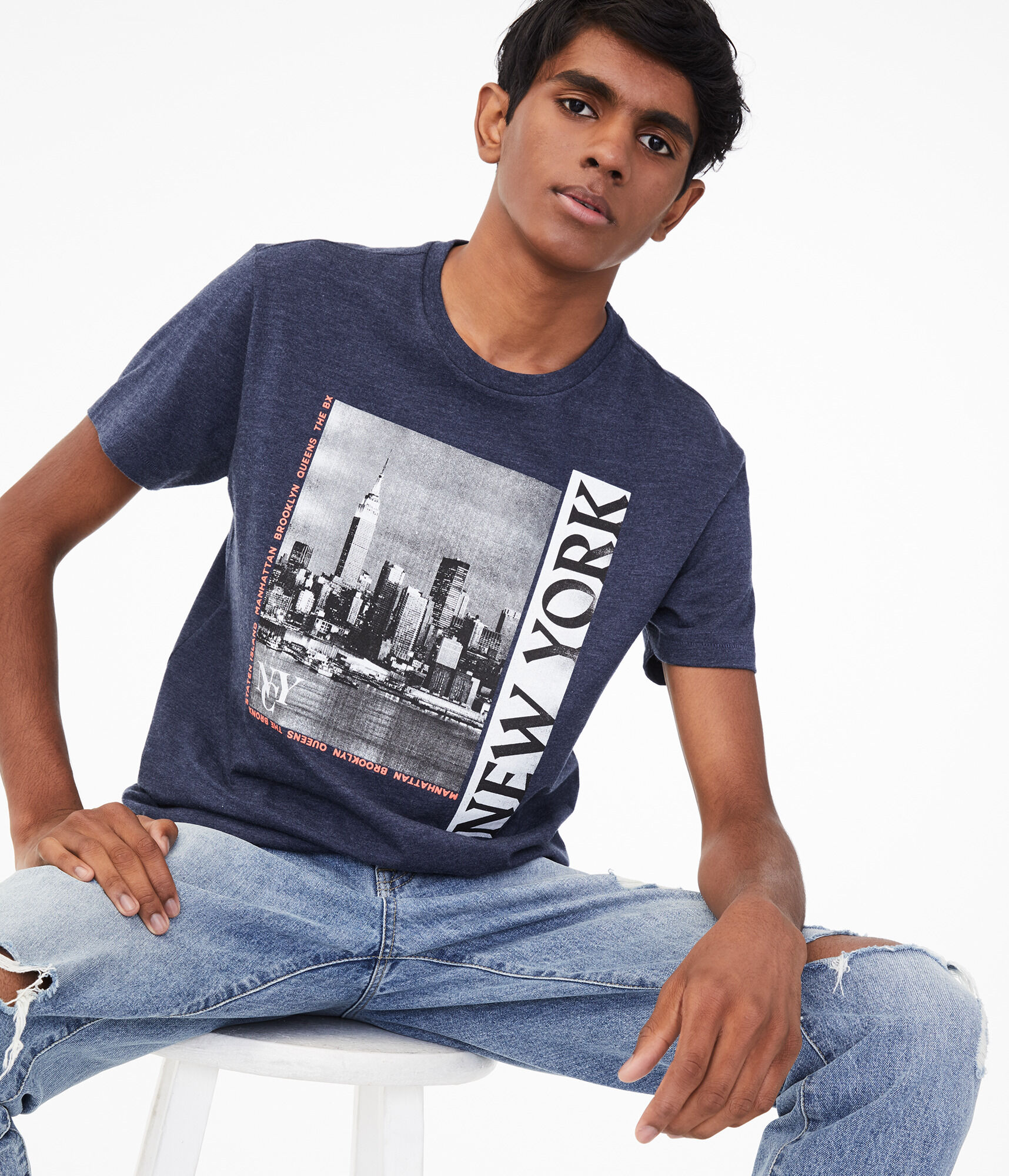 New York Image Graphic Tee