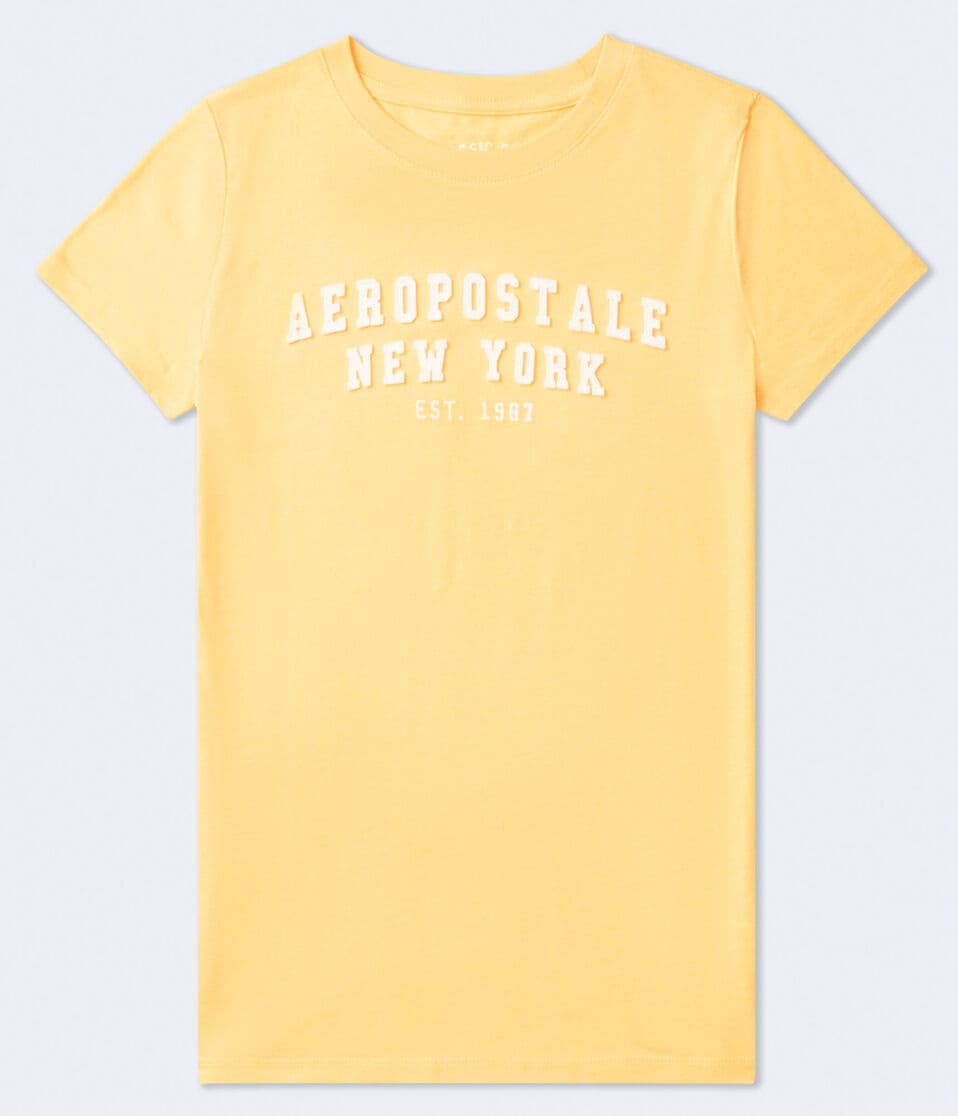 Aeropostale Arch Appliqué Graphic Tee