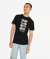 Vertical Double Aero Appliqué Graphic Tee