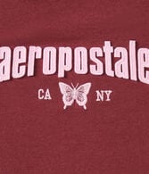 Aeropostale Butterfly Appliqué Graphic Tee