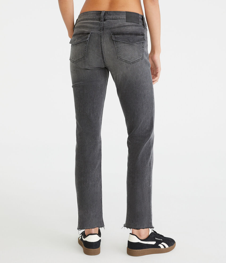 Mid-Rise Kick Flare Jean