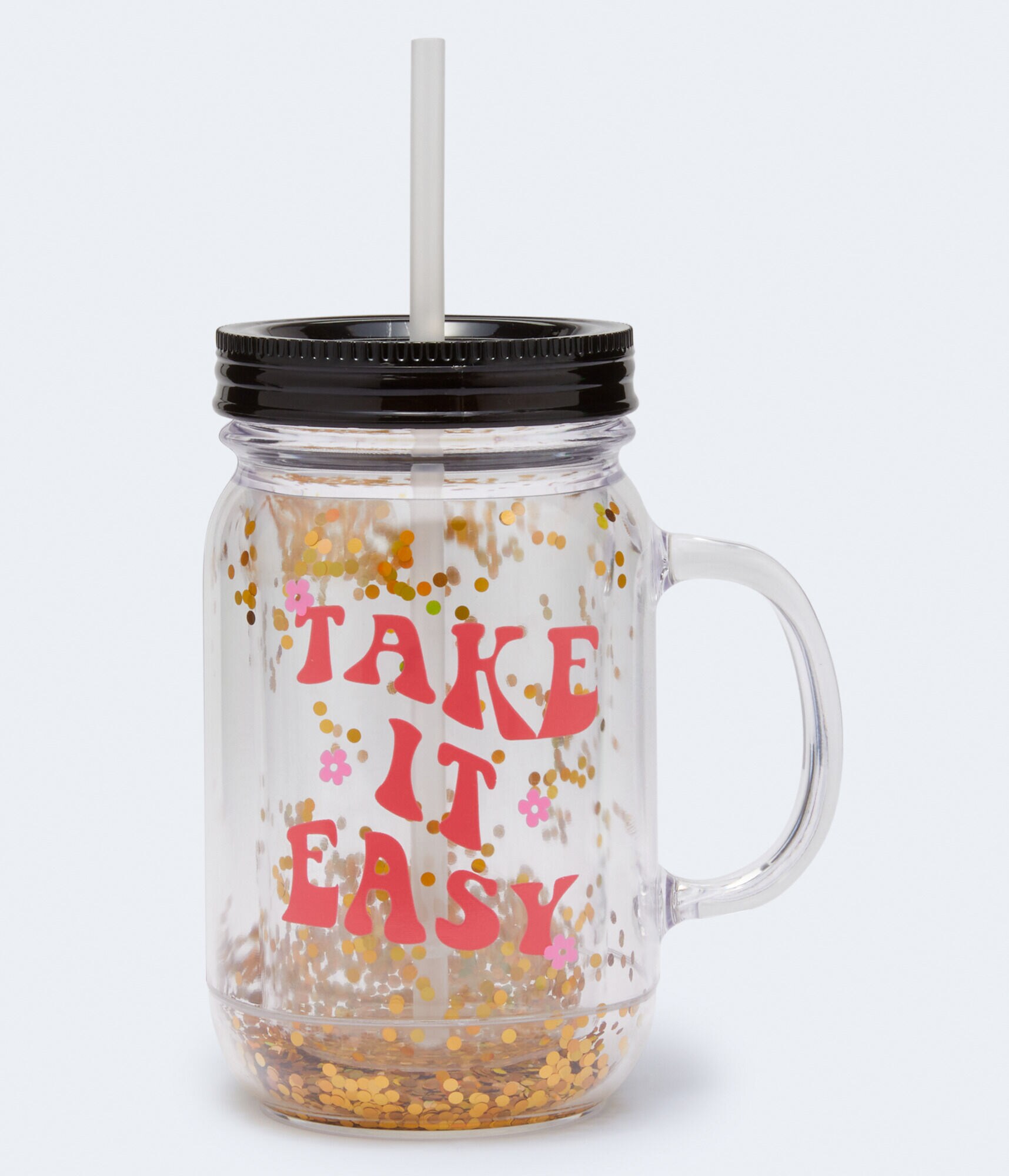Take It Easy Mason Jar