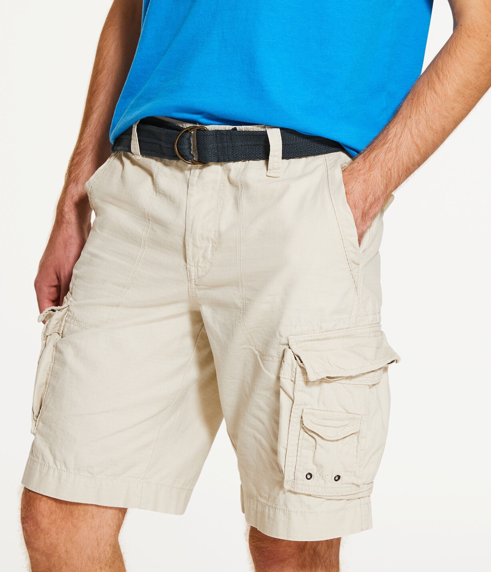 Belted Cargo Shorts 11.5"