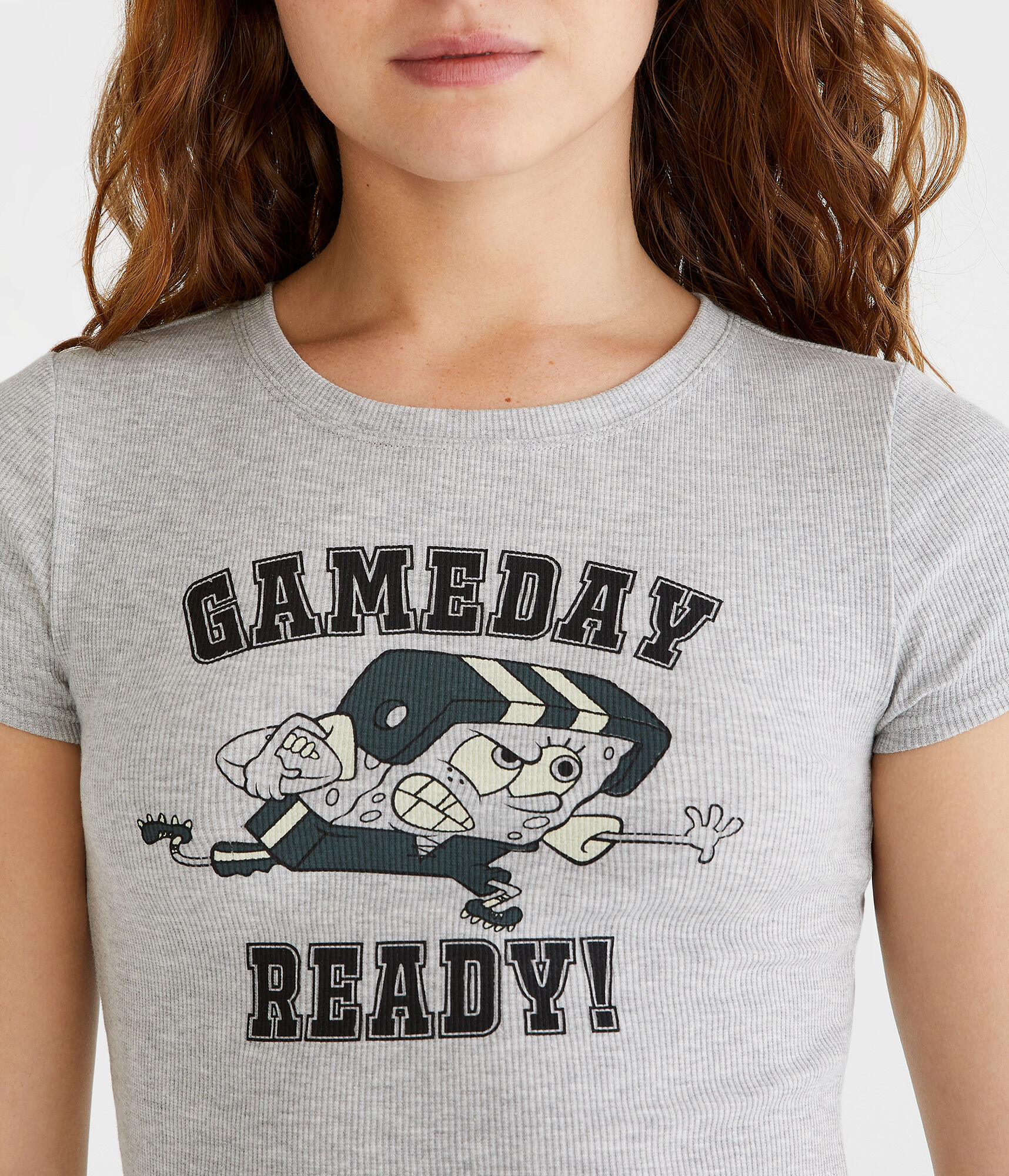 SpongeBob Football Graphic Baby Tee