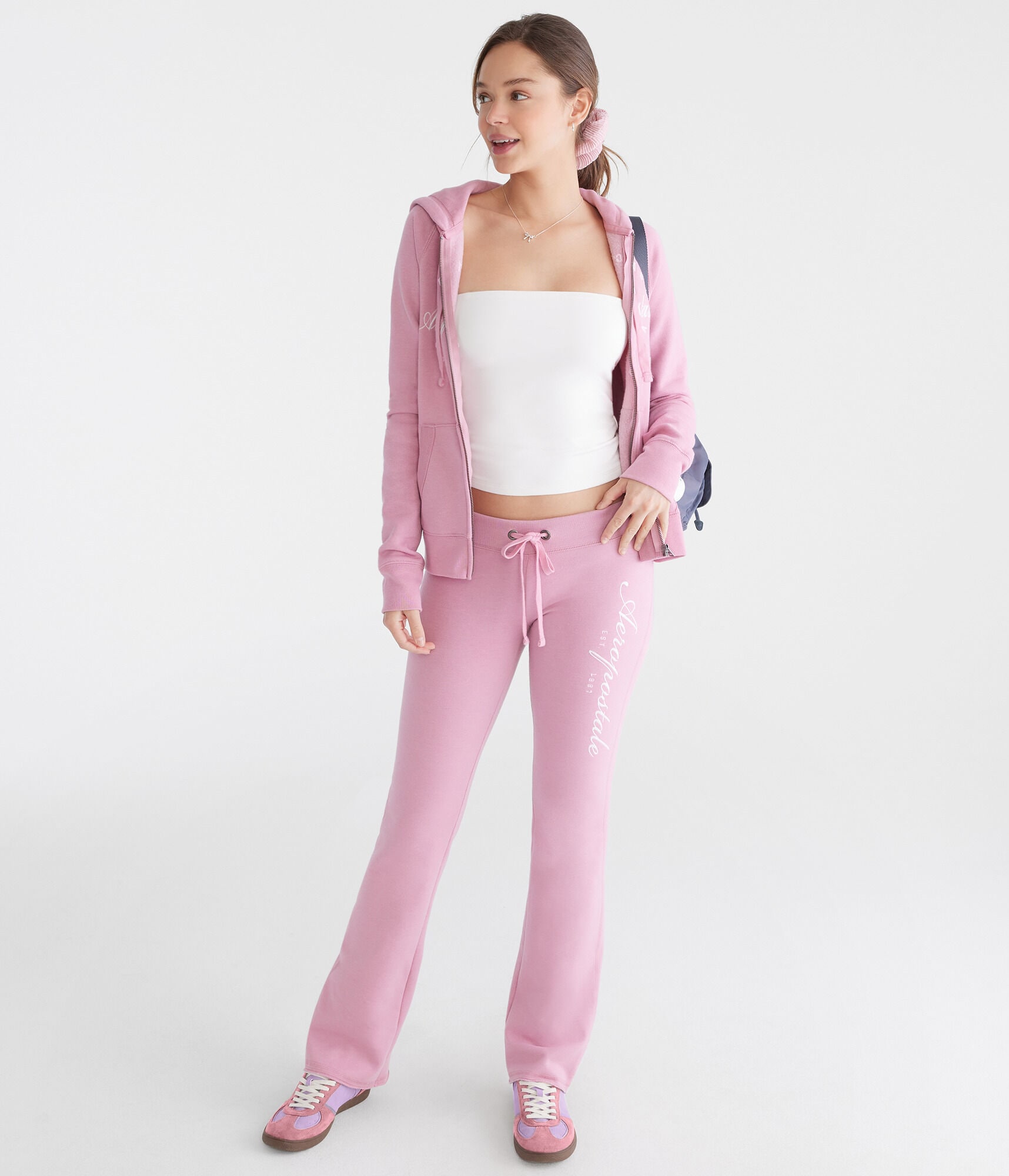 Aeropostale 1987 Fit & Flare Sweatpants