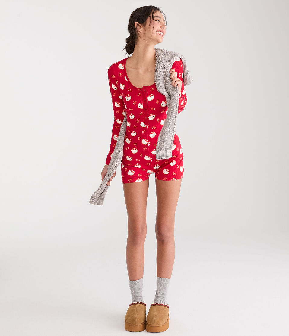 Hello Kitty | Aero Long Sleeve Bows Sleep Romper