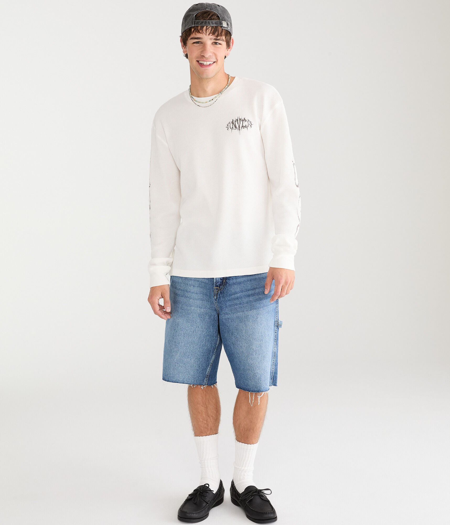 Long Sleeve NYC Thermal Crew Tee