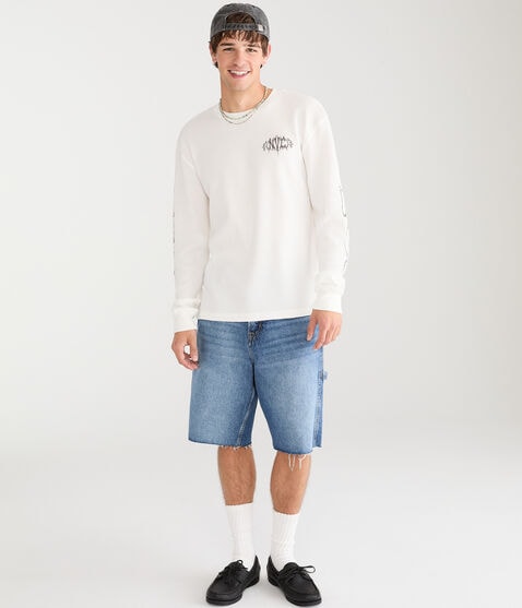 Long Sleeve NYC Thermal Crew Tee Long Sleeve NYC Thermal Crew Tee