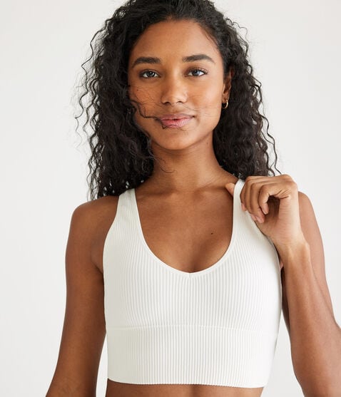 Seamless Scoop Long-Line Bralette