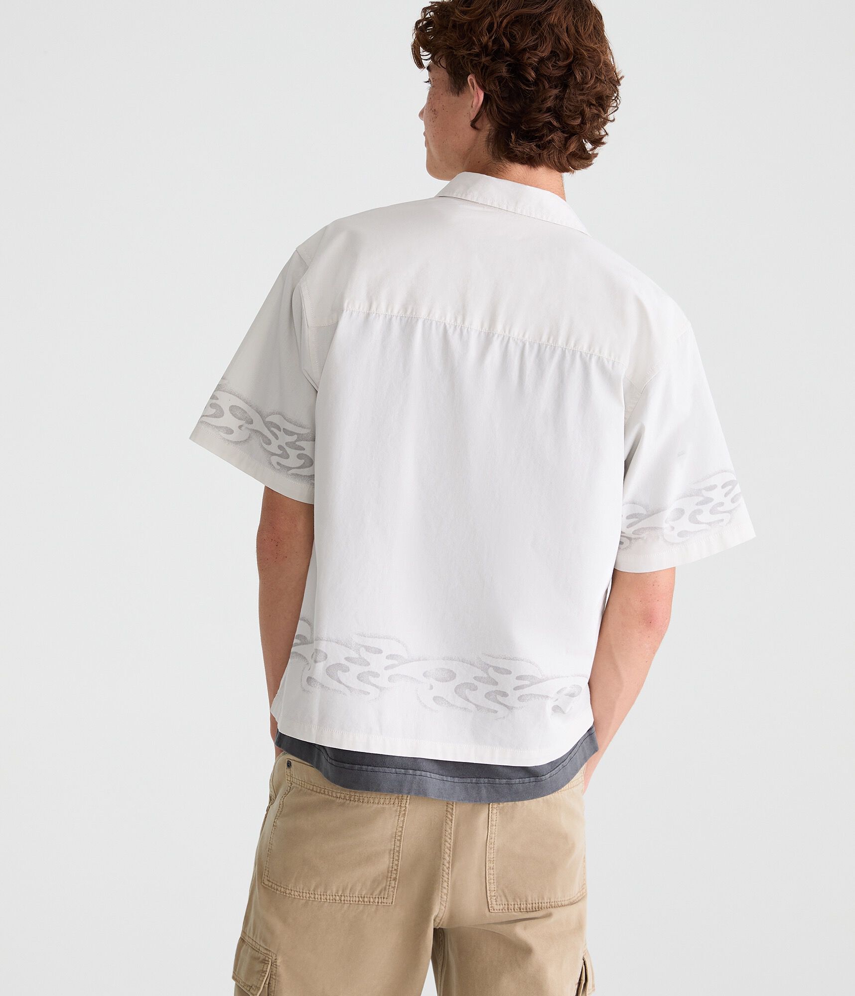 Dragon Flames Boxy Shirt