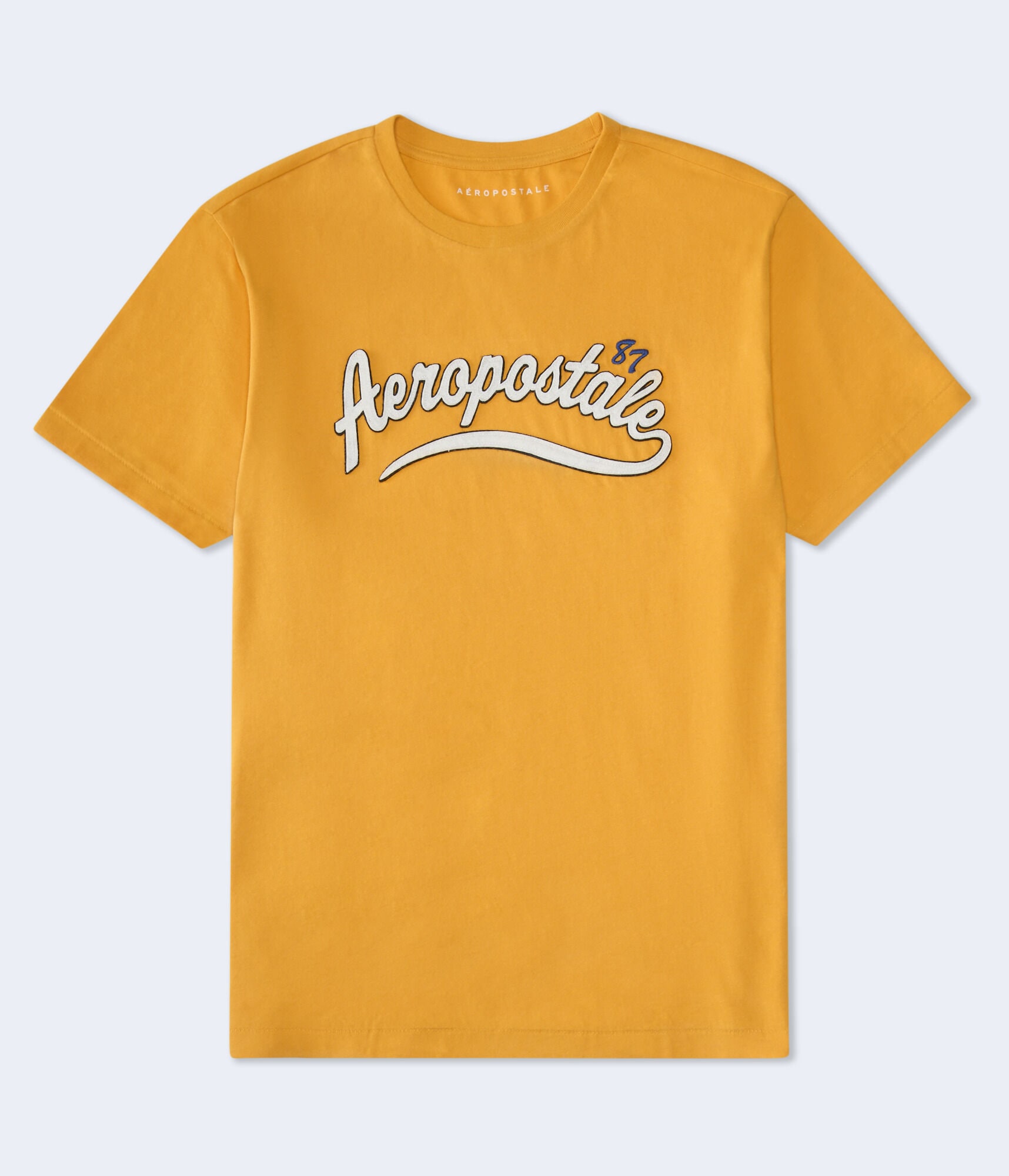 Aeropostale 87 Script Appliqué Graphic Tee