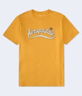 Aeropostale 87 Script Appliqué Graphic Tee